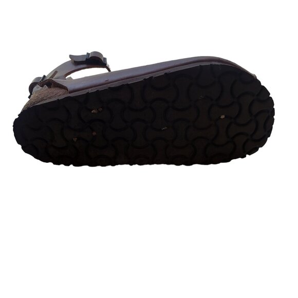 Birkenstock Ankle Strap Brown Sandals Size 35 - Picture 6 of 14
